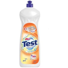 تصویر مایع ظرفشویی لیمویی تست (Test) حجم 1000 میلی لیتر 