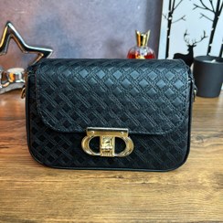 تصویر کیف زنانه لاکچری مشکی کد 168 