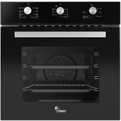 تصویر فر توکار سیمر مدل F616 مشکی Simer F616 Built-in Oven Black