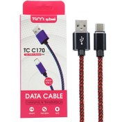 تصویر کابل 1 متری Type-C تسکو TCC 170 ا TSCO TCC170 1m USB To Type C Cable TSCO TCC170 1m USB To Type C Cable