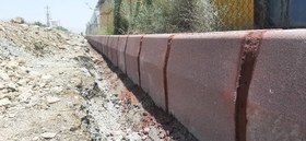 تصویر جدول خیابانی 15*50*50 - تمام رنگی curbstone 50*50*15