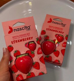 تصویر پد آرایشی توت‌فرنگی ناسکیتا 