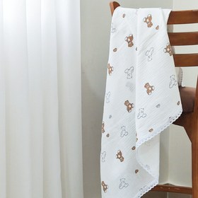 تصویر روانداز موسلین ترک (طرحدار) 