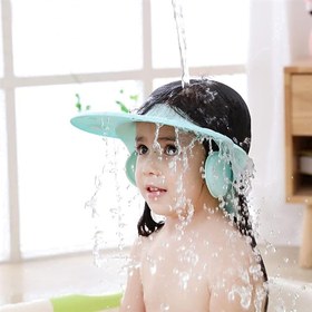 تصویر کلاه حمام گوش دار قابل تنظیم خرس QQ Baby Bath Shower Cap code:299662