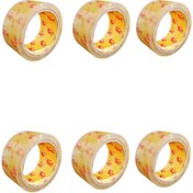 تصویر چسب پهن پازل مدل 663 کد J182 عرض 5 سانتی متر مجموعه 6 عددی 