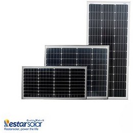 تصویر پنل خورشیدی 60 وات مونوکریستال برند RestarSolar 