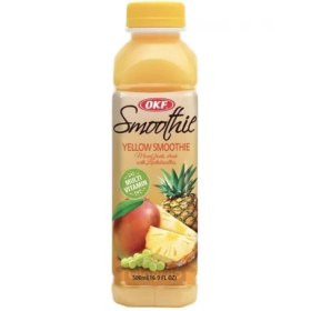 تصویر اسموتی زرد ا کی اف 500 میلی لیتر OKF OKF yellow smoothie 500 ml