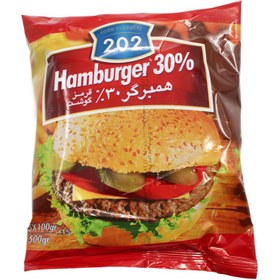 تصویر 202 همبرگر معمولی 30% 