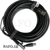 تصویر USB3 ACTIVE EXTENSION 15M BAFO BF-4002|کابل افزایش طول اکتیو یو اس بی سه 15 متر بافو USB3 ACTIVE EXTENSION 15M BAFO BF-4002