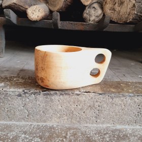 تصویر لیوان چوبی کوکسا کد ۴۰۹ 