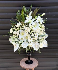 تصویر جام گل طبیعی برای تبریک افتتاحیه ارایشگاه 5010 