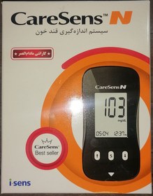 تصویر دستگاه قند خون مدل caresense 