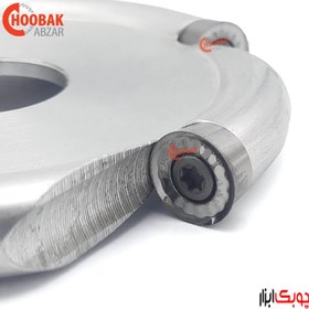 تصویر چوب ساب دیسکی الماسه بدون مهره قطر 8.5 سانت 5 پر 