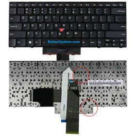 تصویر کیبورد لپ تاپ Lenovo Thinkpad E420 / E420S / E420i 