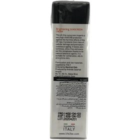 تصویر کرم ضد آفتاب روشن کننده لایف توبی SPF30 حجم ۴۰ میلی لیتر رنگی 