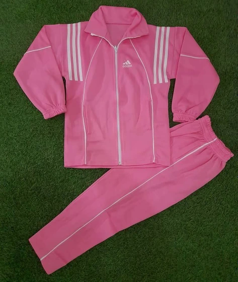 Girls pink outlet adidas