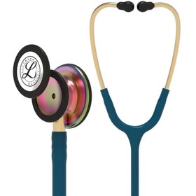 تصویر گوشي ليتمن كلاسيك سه آبي کاربنی كد 5623 5623 LITTMANN Classic 3 BLUE TUBE Stethoscope