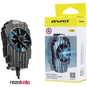 تصویر فن خنک کننده گوشی Awei X31 