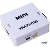 تصویر تبدیل VGA to HDMI ای نت پک سبز 