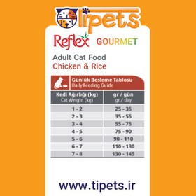 تصویر غذای خشک گربه رفلکس مولتی کالر مرغ و برنج 15 کیلوگرم ا Reflex Adult Cat Food Chicken & Rice 15 Kg Reflex Adult Cat Food Chicken & Rice 15 Kg