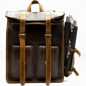 تصویر کوله پشتی چرم تریپ 