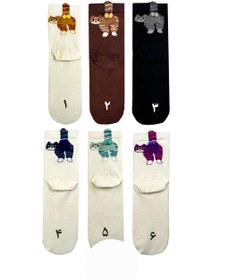 تصویر جوراب گربه بی ادب 