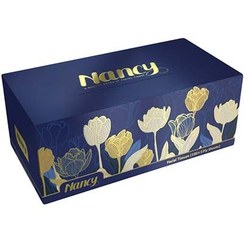 تصویر دستمال کاغذي 100برگ سه لايه سري يونيک نانسي 