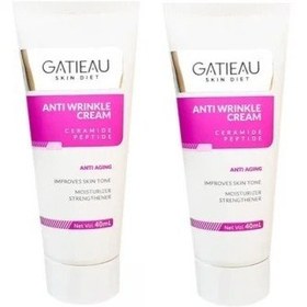 تصویر کرم ضد چین و چروک صورت گاتیو 40 میل Gatio anti wrinkle face cream 40ml