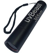 تصویر چراغ قوه یووی مدل UV 365nm filter فرابنفش ماورابنفش pajn 
