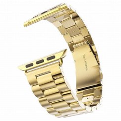 تصویر بند ساعت هوشمند رولکسی رنگ ثابت سایز 42.44.45 - طلایی ا Smart Watch Band Smart Watch Band