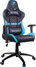 تصویر Cougar Gaming Chair Armor One Steel-Frame Breathable Pvc Leather 180? Recliner System 120Kg Weight Capacity 2D Adjustable Arm-Rest Steel 5-Star Base - Sky Blue - ارسال 15 الی 20 روز کاری 