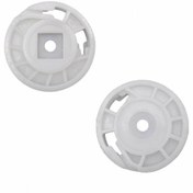 تصویر قرقره مربع شیشه بالابر پراید، تیبا، ساینا و کوییک شرکتی چپ 