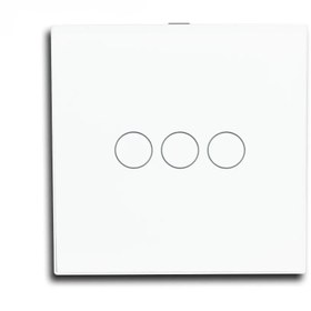 تصویر کلید هوشمند لمسی سه پل 