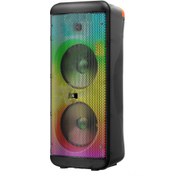 تصویر اسپیکر بلوتوثی قابل حمل کی تی اس مدل KTS-1626 با رقص نور 