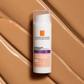 تصویر کرم ضد آفتاب رنگی +SPF50 آنتلیوس پیگمنت کارکت لاروش پوزای (رنگ medium) La Roche Posay Anthelios Pigment Correct 50 Spf Medium