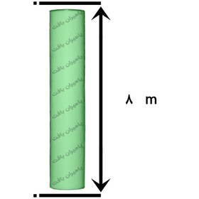 تصویر نایلون گلخانه‌ای یو وی دار عرض 8 