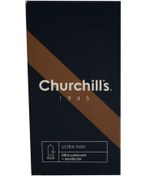تصویر کاندوم چرچیلز مدل Ultra Thin Lubricant 1945 بسته 12 عددی ا Churchills ulta thin 12 pcs Churchills ulta thin 12 pcs