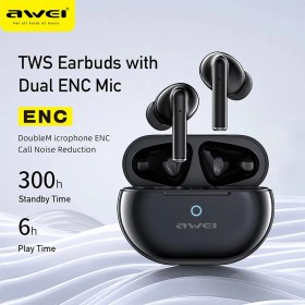 تصویر هندزفری بلوتوث اوی مدل Awei T61 Awei T61 TWS Earphones