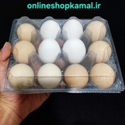 تصویر ظرف ۱۲ عددی (خانه) تخم مرغ 