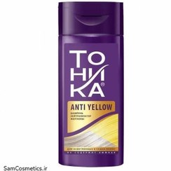 تصویر شامپو رنگ ضد زردی تونیکا 150 میل TOHNKA Anti Yellow Hair Color Shampoo Cool Blond 150ml