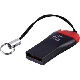 تصویر رم ریدر تک کاره کد 2 Micro SD USB 2.0 card reader