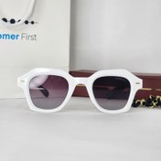 تصویر عینک افتابی زنانه سفید MOSCOT کد b458 