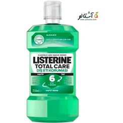 تصویر دهانشویه ۲۵۰ میل بدون الکل خوشبوکننده دهان لی..ست..رین total care 