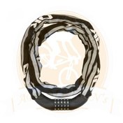 تصویر قفل رمزی زنجیری دوچرخه سایز ۲ متری 