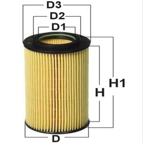 تصویر فیلتر روغن طرح اصلی هیوندا وراکروز ؛ کیا اپیروس OEM : 26320-3C100 / ایرانی 