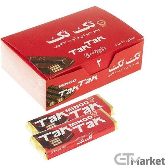 خرید و قیمت شکلات تک تک مینو 2 انگشتی 18 گرمی 40 عددی | ترب