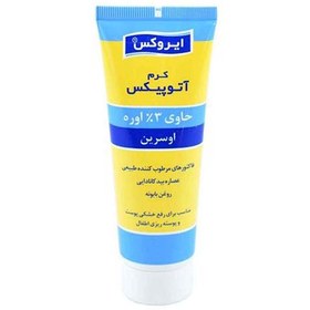 تصویر ایروکس کرم آتوپيکس اطفال حاوی اوره 3 % و اوسرین مناسب برای خشکی پوست 75 گرم 