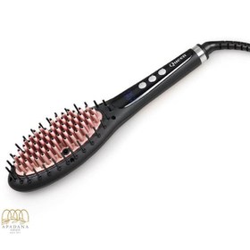 تصویر برس حرارتی سرامیک کویین مدل HB048 ا Queen HB048 Hair Straightening Heating Brush Queen HB048 Hair Straightening Heating Brush