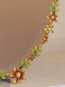 تصویر آینه شمعدان اطلسی مینا 