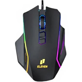 تصویر ماوس گیمینگ الون GM1 GAMING MOUSE GM1 ELEVEN